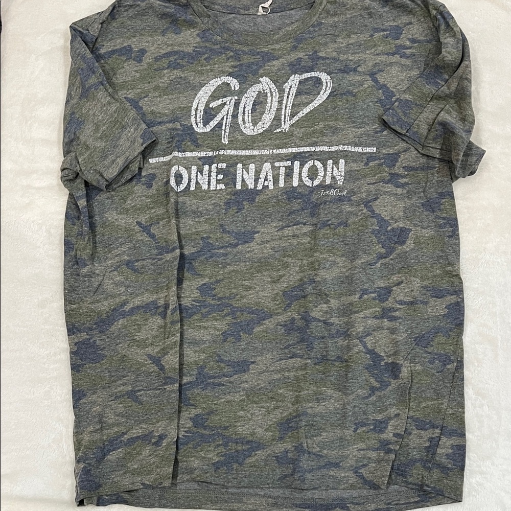 Camo Green Short Sleeve Tee